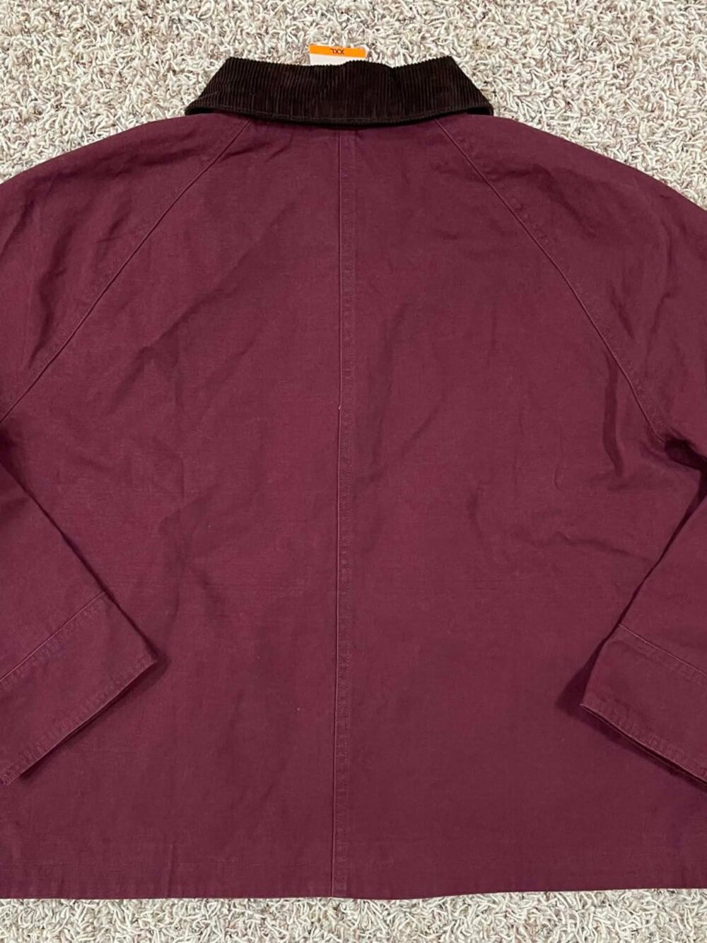 Levi's Women's Shorty Barn Canvas Jacket Dark Red, Size XL (New) - Picture 12 of 16